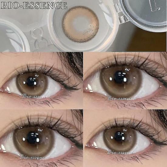 Contact Lenses | 1 Pair Korean Lenses Color Contact Lenses For Eyes Natural Look Brown Lenses Anime Lense Blue Eye Lenses 14.5Mm Tw Contact Lenses Brown