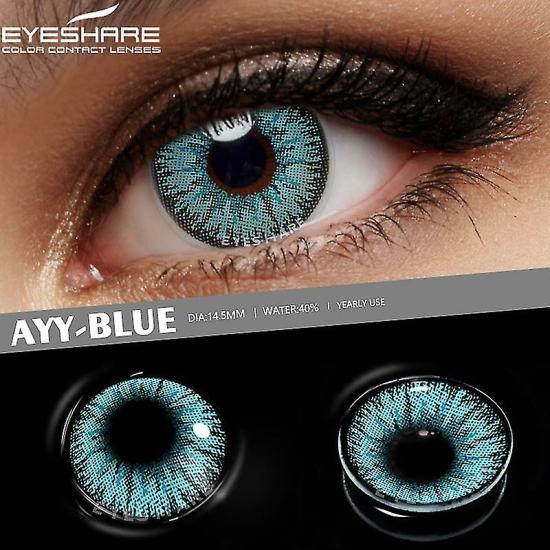 Contact Lenses | 2Pcs Color Contact Lenses Beauty Cosplay Colored Contact Lenses For Eyes Contact Lenses Beautiful Makeup Contact Lenses Contact Lenses Contact Lenses