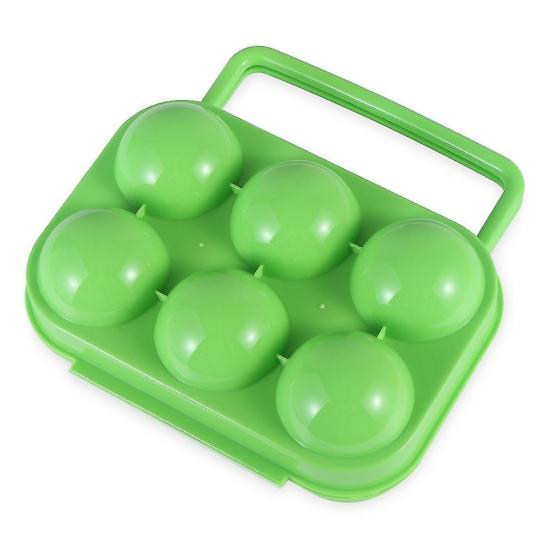 Contact Lenses | 6/12 Grid New Eggs Box Case Plastic Egg Tray Egg Storage Box Portable Folding Contact Lenses As the picture show