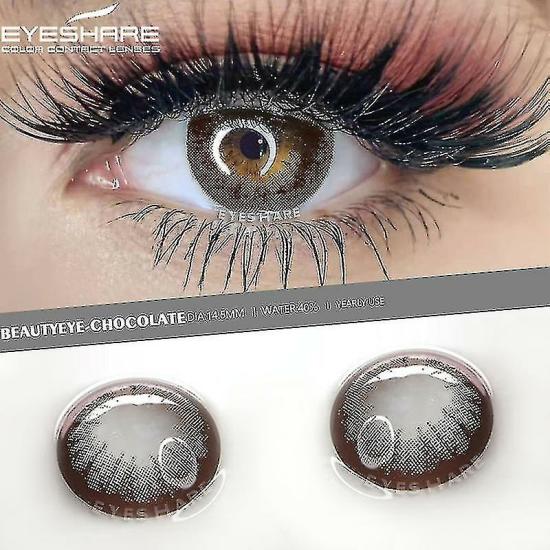 Contact Lenses | Colored Contact Lenses For Eyes Natural Beauty Color Lens Eyes Swan Colored Contact Lens For Eyes 1 Pair Contact Lenses Contact Lenses Contact Lenses