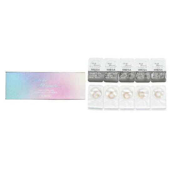 Contact Lenses | Miche Bloomin’ Iris Glow 1 Day Color Contact Lenses (502 Cosmic Latte) – – 2.00 10Pcs Contact Lenses Contact Lenses