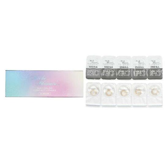 Contact Lenses | Miche Bloomin’ Iris Glow 1 Day Color Contact Lenses (502 Cosmic Latte) – – 5.00 10Pcs Contact Lenses Contact Lenses