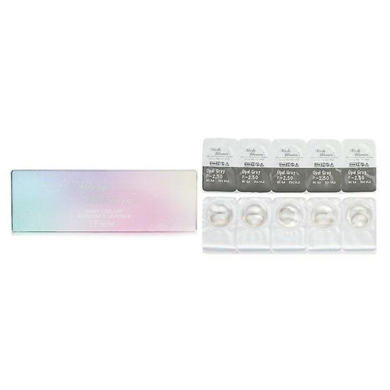 Contact Lenses | Miche Bloomin’ Iris Glow 1 Day Color Contact Lenses (506 Opal Gray) – – 2.50 10Pcs Contact Lenses Contact Lenses