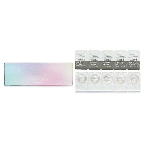 Contact Lenses | Miche Bloomin’ Iris Glow 1 Day Color Contact Lenses (506 Opal Gray) – – 3.00 10Pcs Contact Lenses Contact Lenses