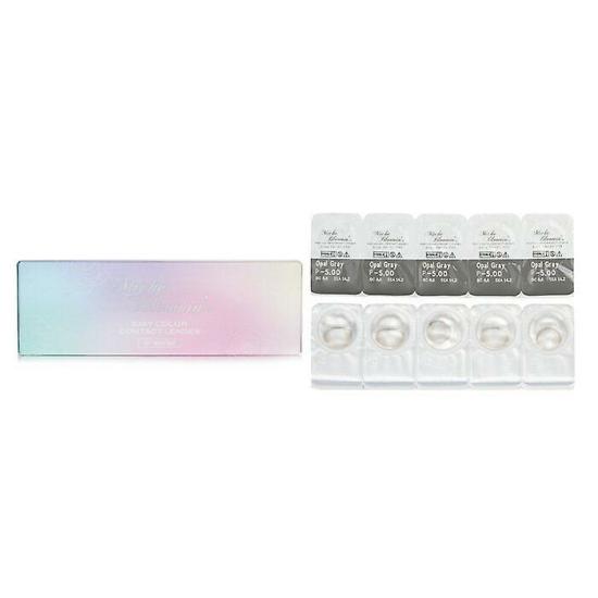 Contact Lenses | Miche Bloomin’ Iris Glow 1 Day Color Contact Lenses (506 Opal Gray) – – 5.00 10Pcs Eyewear & Care Contact Lenses