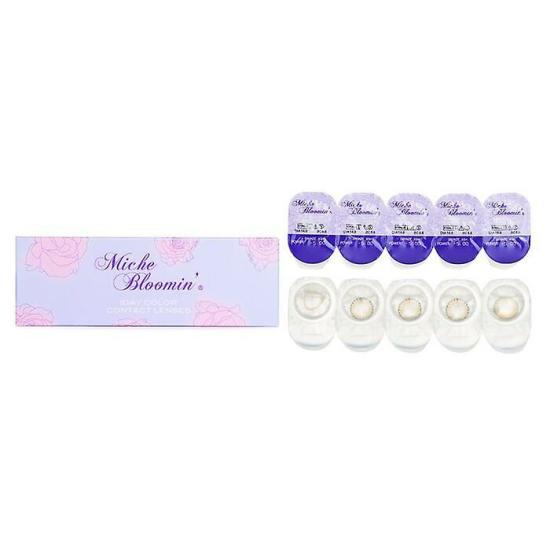 Contact Lenses | Miche Bloomin’ Quarter Veil 1 Day Color Contact Lenses (102 Bronze Ash) – – 5.00 10Pcs Contact Lenses Contact Lenses