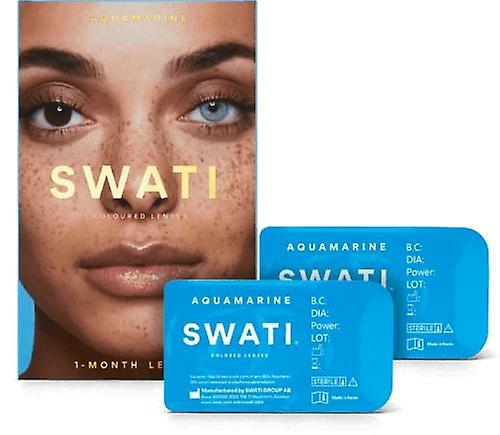 Contact Lenses | Swati Coloured 1-Month Lenses Aquamarine 1 Pair Contact Lenses Contact Lenses