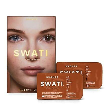 Contact Lenses | Swati Coloured 1-Month Lenses Bronze 1 Pair Contact Lenses Contact Lenses