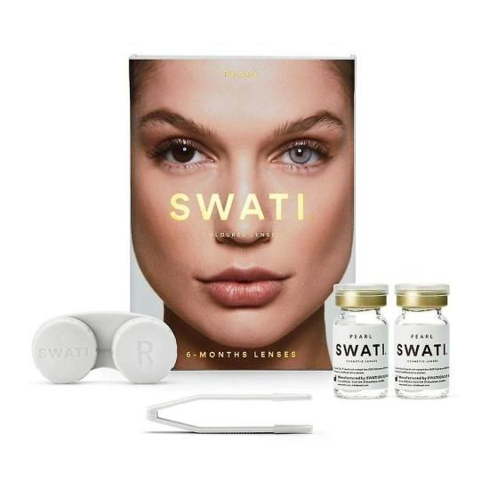 Contact Lenses | Swati Coloured 6-Months Lenses Pearl 1 Pair Contact Lenses Contact Lenses