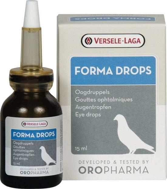 Eye Drops & Lubricants | Versele Laga Oropharma Forma Drops Eye Drops For Pigeons & Birds 15Ml Eye Drops & Lubricants Eye Drops & Lubricants