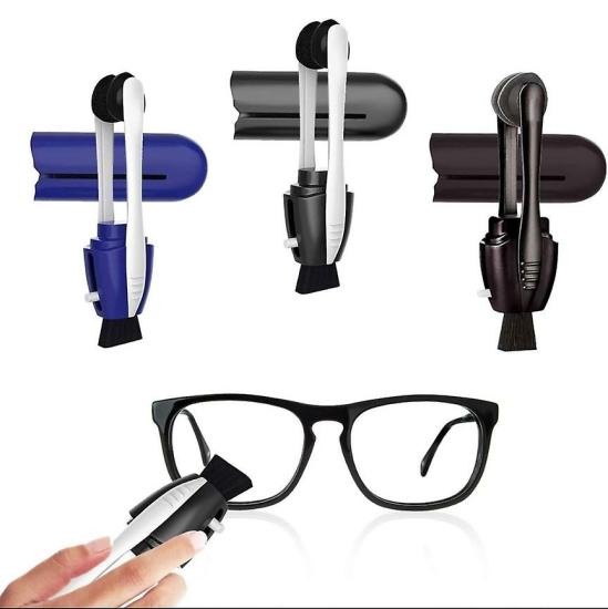 Eyewear Accessories | 3Pcs Mini Sun Glasses Eyeglass Lens Cleaner,Microfiber Spectacles Portable Carbon Eyeglasses Cleaner Kit Tool Eyeglasses Cleaning Clip Eyewear & Care Eyewear Accessories