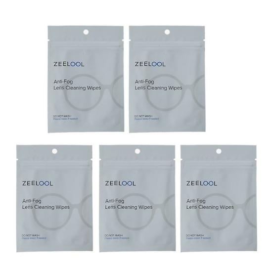 Eyewear Accessories | 5Pcs Reusable Eyeglasses Pre-Moistened Wipes Antifogging Lens Cloth Defogger Prevent Fogging For Glasses Anti-Fog Wipes Eyewear & Care Eyewear Accessories