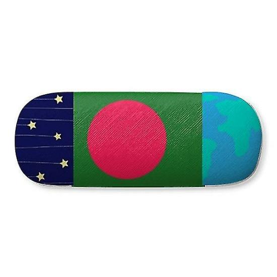 Eyewear Accessories | Bangladesh National Flag Asia Country Hard Shell Eyeglasses Glass Case Star Sky Eyewear & Care Eyewear Accessories