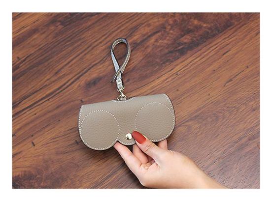 Eyewear Accessories | Leather Glasses Case Sunglasses Pouch, Portable Eyeglass Carrying Case, Cute Animal Shape Eyewear & Care Eyewear Accessories