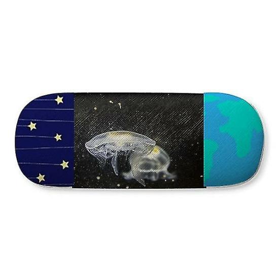 Eyewear Accessories | Ocean Jellyfish Science Nature Picture Hard Shell Eyeglasses Glass Case Star Sky Eyewear & Care Eyewear Accessories