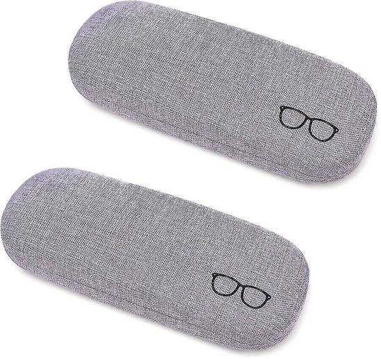 Eyewear Accessories | Pack Of Bavoe 2 Hard Shell Glasses Case Eyeglasses Sunglasses Protective Holder Eyewear & Care Eyewear Accessories