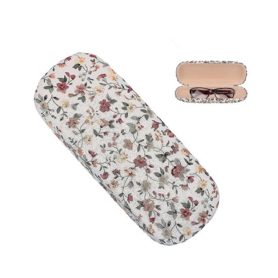 Eyewear Accessories | Women’S Floral Glasses Case Portable Retro Glasses Case Hard Shell Eyewear & Care Eyewear Accessories