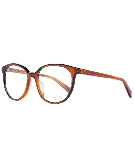 Glasses | Escada Oval  Optical Frames Eyewear & Care Brown