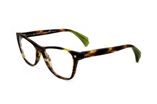 Glasses | Eyewear Frames Alyson Magee Amo 012 28 Brown Clear Green 52/08/145 Woman Eyewear & Care Alyson Magee