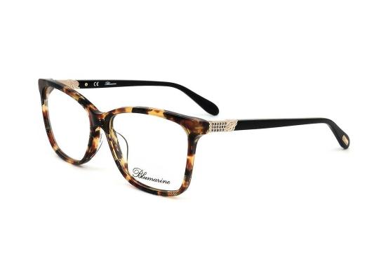 Glasses | Eyewear Frames Blumarine Vbm772S 09Bc Black/Ochre Havana 56/15/140 Woman Eyewear & Care Black