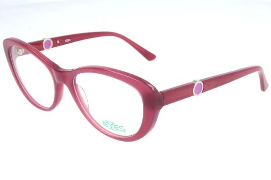 Glasses | Eyewear Frames Eyes D4133 06 Shiny Dark Red 53/17/140 Woman Eyewear & Care Dark Red