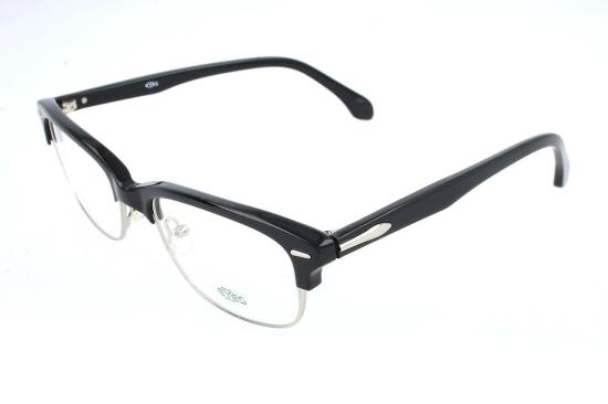 Glasses | Eyewear Frames Eyes U3064 08D Shiny Silver/Shiny Black 53/17/140 Man Eyewear & Care Black