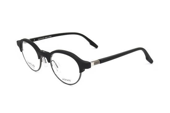 Glasses | Eyewear Frames Safilo Aletta 01 003 Matte Black 48/20/145 Man Eyewear & Care Black