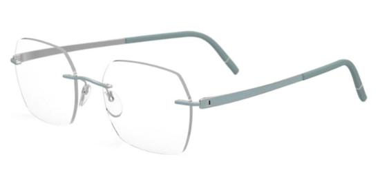 Glasses | Eyewear Frames Silhouette Momentum 5529/Hb Silver Cote D’Azur Blue 50/21/0 Woman Eyewear & Care Glasses