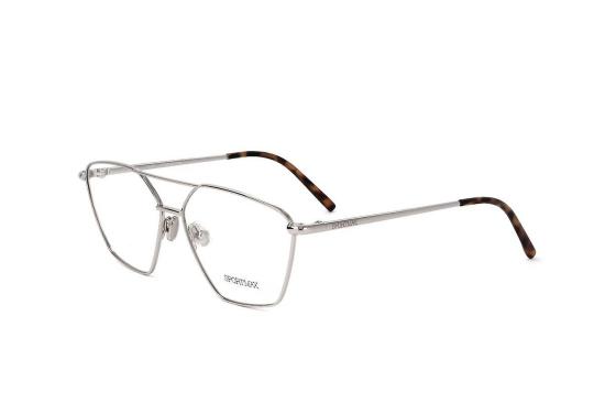 Glasses | Eyewear Frames Sportmax Sm5009 016 Shiny Palladium 56/13/140 Woman Eyewear & Care 016 SHINY PALLADIUM