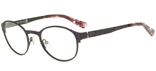 Glasses | Eyewear Frames Vanni Maps V1161 Matte Dark Violet Satin 47/22/140 Woman Eyewear & Care Glasses