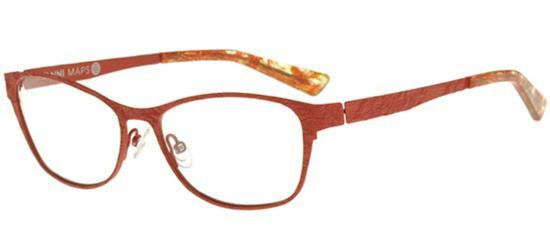 Glasses | Eyewear Frames Vanni Maps V1165 Matte Red 52/15/135 Woman Eyewear & Care Glasses