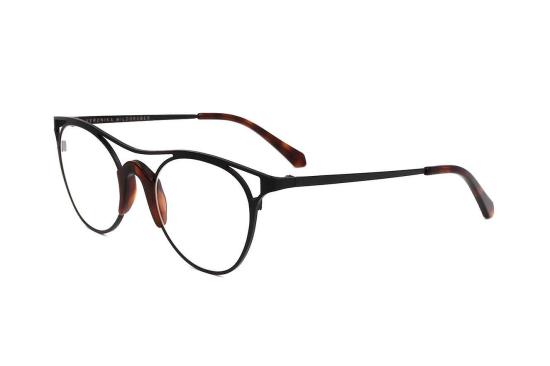 Glasses | Eyewear Frames Veronika Wildgruber Leila W072 002 N2 Black Mat Havana 54/24/145 Woman Eyewear & Care Black