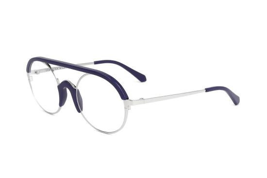 Glasses | Eyewear Frames Veronika Wildgruber Neo W070 072 N3 Silver Brill Blu 54/23/145 Woman Eyewear & Care 072 N3 SILVER BRILL BLU