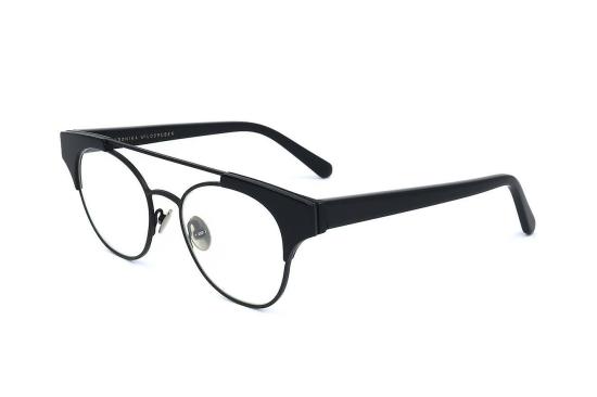 Glasses | Eyewear Frames Veronika Wildgruber Tati W051 002 N1 Black Mat Black Polish 52/20/145 Woman Eyewear & Care Black