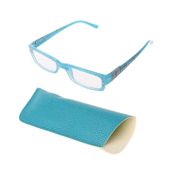 Glasses | Fashion Square Frame Reading Glasses Eyeglasses Presbyopia Readers +1.0 To Eyewear & Care Black, Blue, Green