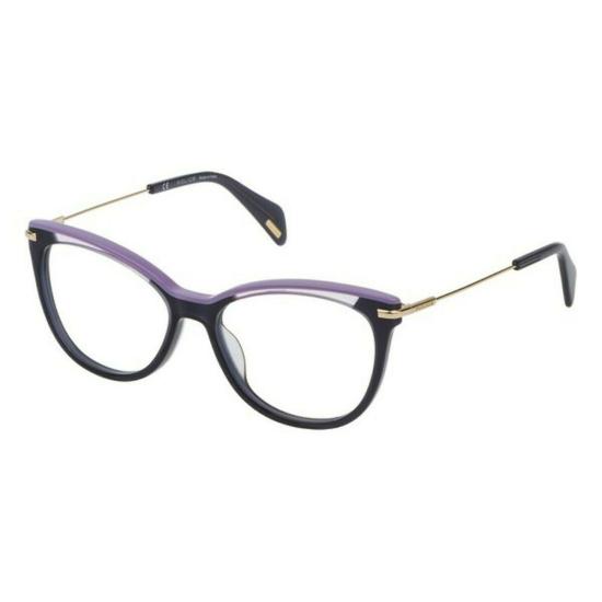 Glasses | Ladies’ Spectacle Frame Police Vpl505E5306Na Ø 53 Mm Eyewear & Care BLUE