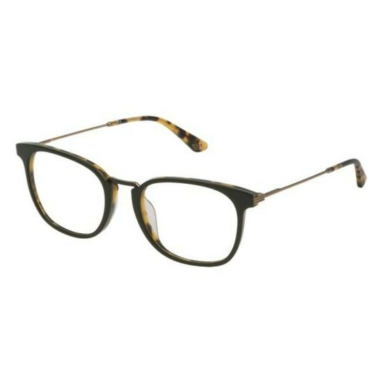 Glasses | Men’Spectacle Frame Police Vpl6865106E3 Green Havana (Ø 51 Mm) Eyewear & Care Glasses