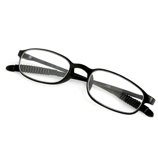 Glasses | Reading Glasses Unisex +1.0~+4.0 Compact Readers Electronic Equipment Visual Eyewear & Care Black/Wine Red/Tawny