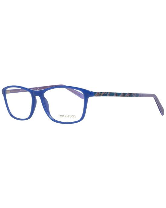 Glasses | Emilio Pucci Plastic Full-Rim Optical Frames With Branded Case Eyewear & Care BLUE