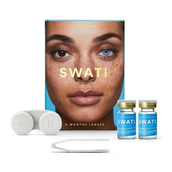 Contact Lenses | Swati Coloured 6-Months Lenses Aquamarine 1 Pair Contact Lenses Contact Lenses